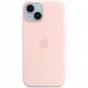 Coque APPLE iPhone 14 silicone Chalk Pink