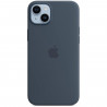 Coque APPLE iPhone 14 Plus silicone Storm Blue