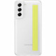 Coque transparente avec laniere G S21FE Blanc