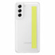 Coque transparente avec laniere G S21FE Blanc