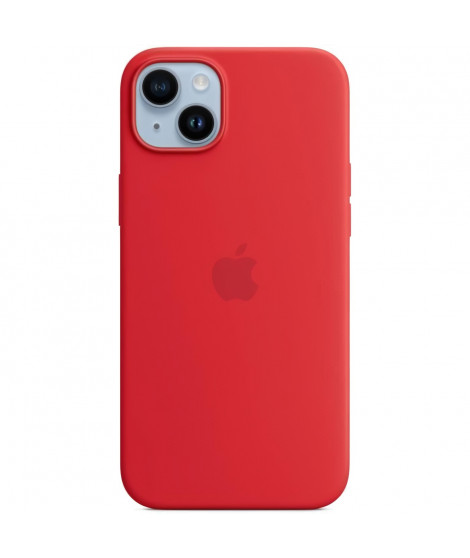 Coque APPLE iPhone 14 Plus silicone Red