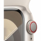 Apple Watch Series 9 GPS + Cellular - 41mm - Boîtier Starlight Aluminium - Bracelet Starlight Sport Band - M/L