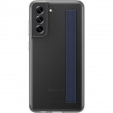 Coque transparente avec laniere G S21FE Gris foncé
