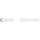 Bracelet Galaxy Watch4 / Watch5 Cuir 130mm Blanc