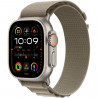 Apple Watch Ultra 2 GPS + Cellular- 49mm - Boîtier Titanium - Bracelet Olive Alpine Loop - Medium