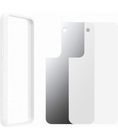 Coque Bumper pour Samsung Galaxy S22 Blanc