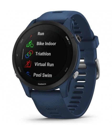 Montre connectée sport - GARMIN - Forerunner 255 - Bleue