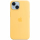 Coque APPLE iPhone 14 silicone Sunglow