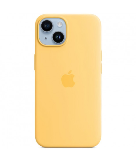 Coque APPLE iPhone 14 silicone Sunglow