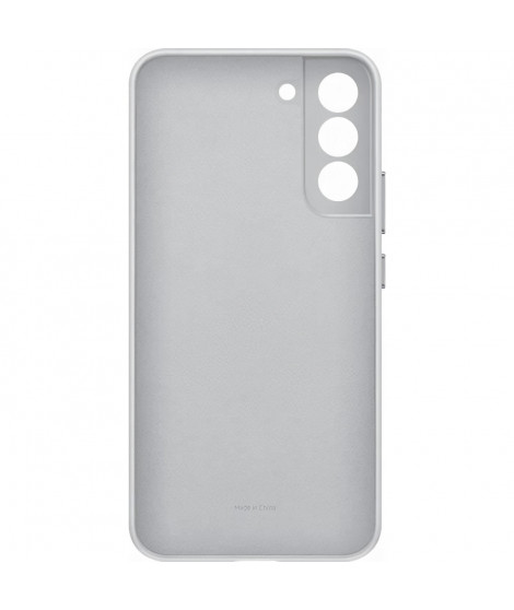 Coque en cuir G S22+ Gris clair