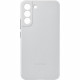 Coque en cuir G S22+ Gris clair