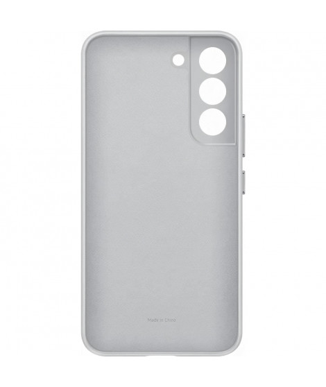 Coque en cuir G S22 Gris clair