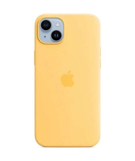 Coque APPLE iPhone 14 Plus silicone Sunglow