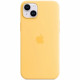 Coque APPLE iPhone 14 Plus silicone Sunglow