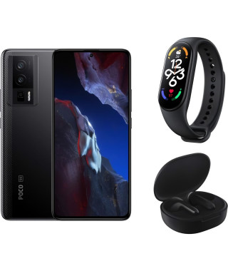 XIAOMI POCO F5 PRO 512Go 5G Noir + MI BAND 7 + Redmi Buds 4 Lite