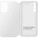 Étui a rabat Smart Clear View pour Samsung Galaxy S22+ Blanc