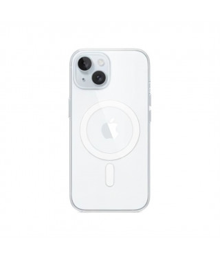 APPLE Coque transparente pour iPhone 15 avec MagSafe