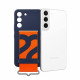 Coque Silicone avec laniere G S22 Bleu Marine
