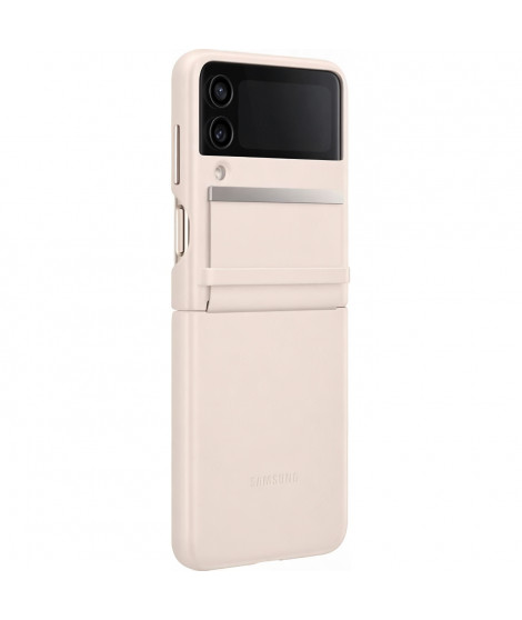 SAMSUNG Coque en cuir Galaxy ZFold4 Rose