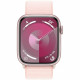 Apple Watch Series 9 GPS + Cellular - 45mm - Boîtier Pink Aluminium - Bracelet Light Pink Sport Loop
