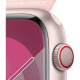 Apple Watch Series 9 GPS + Cellular - 45mm - Boîtier Pink Aluminium - Bracelet Light Pink Sport Loop