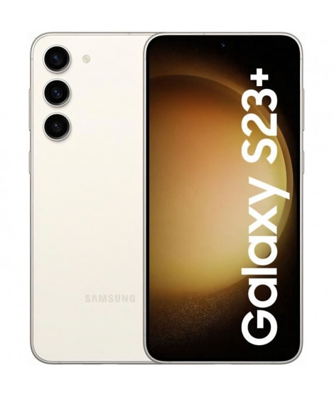 SAMSUNG Galaxy S23 plus 256Go Creme