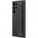 Coque Silicone SAMSUNG avec laniere S23 Ultra Noir