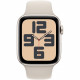 Apple Watch SE GPS + Cellular - 44mm - Boîtier Starlight Aluminium - Bracelet Starlight Sport Band - M/L