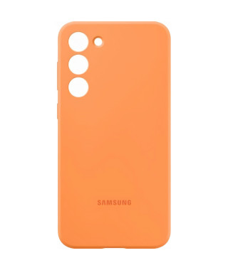 SAMSUNG Coque Silicone Galaxy S23+ Orange