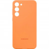 SAMSUNG Coque Silicone Galaxy S23+ Orange