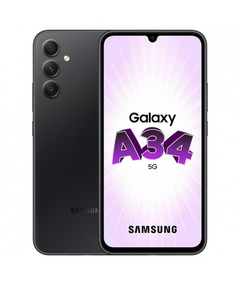 SAMSUNG Galaxy A34 5G Graphite 128 Go