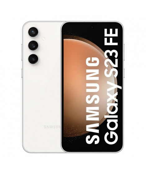 SAMSUNG Galaxy S23 FE Smartphone 128Go Creme