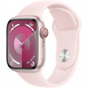 Apple Watch Series 9 GPS + Cellular - 41mm - Boîtier Pink Aluminium - Bracelet Light Pink Sport Band - M/L