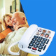 ALCATEL TMax 10 Blanc Téléphone Filaire Senior