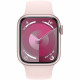 Apple Watch Series 9 GPS + Cellular - 41mm - Boîtier Pink Aluminium - Bracelet Light Pink Sport Band - M/L