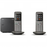 Téléphone Fixe sans fil - GIGASET CL 660 Duo Anthracite - Écran couleur rétroéclairé - Répertoire 400 contacts