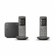 Téléphone Fixe sans fil - GIGASET CL 660 Duo Anthracite - Écran couleur rétroéclairé - Répertoire 400 contacts