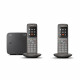 Téléphone Fixe sans fil - GIGASET CL 660 Duo Anthracite - Écran couleur rétroéclairé - Répertoire 400 contacts