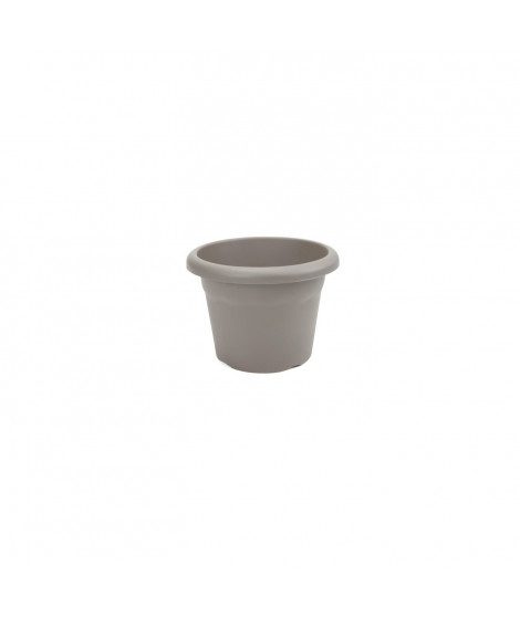 PLASTIKEN Pot a fleurs Ø 35 cm rond - Taupe