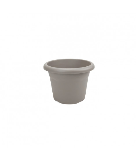 PLASTIKEN Pot a fleurs Ø 60 cm rond - Taupe