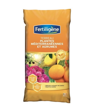 FERTILIGENE Terreau Plantes Mediterraneennes - 40 L