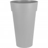 EDA Pot de Fleur Vase haut XXL TOSCANE ø 48 cm - volume 90 L - ø 48 x H 80 cm - Gris béton