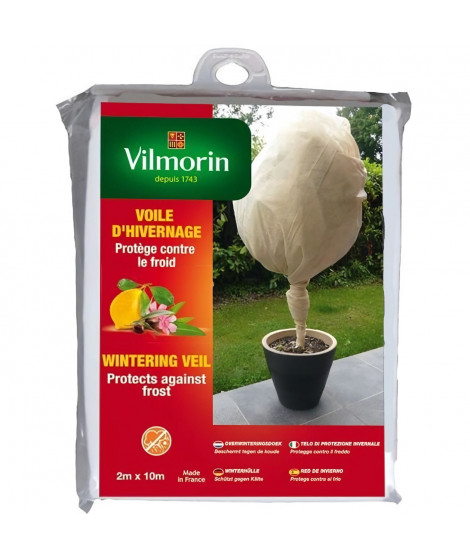 VILMORIN Voile d'hivernage 30g/m²- 2 x 10m - Blanc