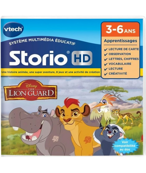 VTECH - Jeu Éducatif Storio - La Garde Du Roi Lion
