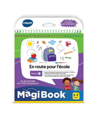 VTECH - Livre Interactif Magibook - En Route Pour L'École