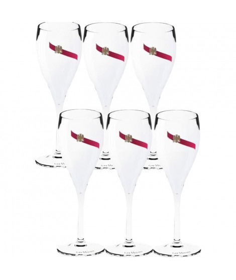 Boîte de 6 Flûtes Mumm 16 cl