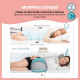 BABYMOOV Dream Belt Ceinture de sommeil pour femme enceinte, taille L/XL, Smokey