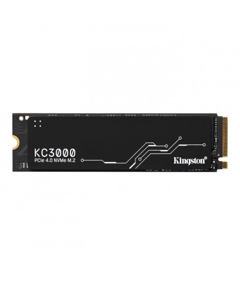 KINGSTON - SSD Interne - KC3000 - 4096Go - M.2 NVMe (SKC3000D/4096G)