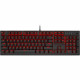 CORSAIR Clavier mécanique gaming K60 PRO a LED Rouge - Azerty - Noir (CH-910D029-FR)