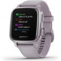 GARMIN Venu Sq  - Montre GPS de sport connectée santé et bien-etre - Lavande - Bracelet rose